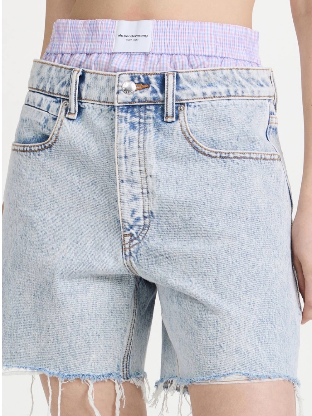 NWT Alexander Wang Bite Boxer Cutoffs Shorts
